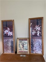 3 Decorative Framed Art