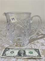 Leaded Crystal Pitcher- Possible Waterford