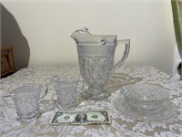 5pc Assorted Matching Glassware