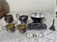Assorted Vintage Silverplate Pieces