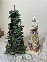 2 Decorative Christmas Tree Décor