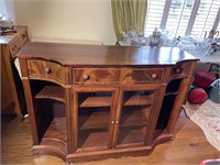 Wooden Credenza/ Desk