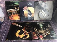 Vintage LPs - Styx, Steve Miller, Golden Earring
