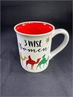 16FL OZ Glitter 3 Wise Women Mug