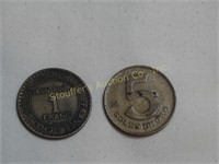2 Foreign coins
