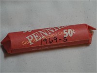 1 Roll of 1969 S pennies