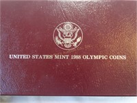 1988 US Mint Olympic coins