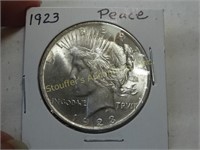 1923 Peace dollar