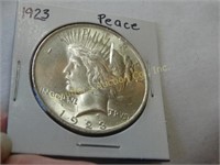 1923 Peace dollar