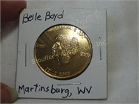 Bell Boyd Token Martinsburg WV