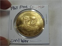 1963 Fred. Co. MD Cival War Coin