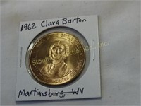 1962 Clara Barton Red Cross Martinsburg WV