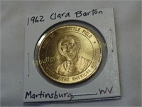 1962 Clara Barton Red Cross Martinsburg WV