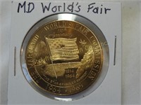 1964-1965 MD World's Fair Souvenir Half