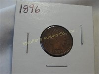 1896 Indian head one cent
