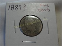 1889? Five cents