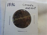 1886 Canada Large Cent