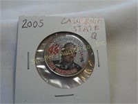 2005 California State colorized quarter