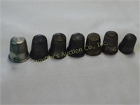 Thimbles - one marked Japan