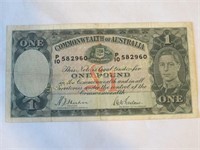 Australia 1 Pound note