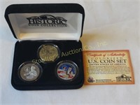 Bicentennial colorized U S Coin set