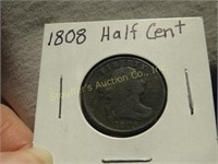 1808 Half cent
