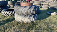 Goodyear 14.9-24 Tire w/ John Deere Rim Location 1