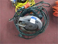 Black & Decker circular saw, extension cord