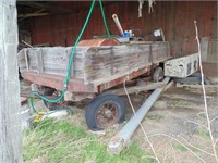 Vintage Farm Wagon Spoked Wheels