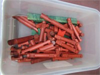 Lincoln Logs with tote