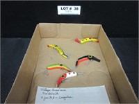 5 Vintage Crankbait Fishing Lures