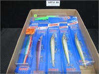 6 Rebel Fishing Lures