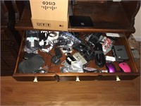 Drawer of Miscellaneous Electronics