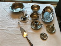 Pewter, Stainless & Miscellaneous Metal Pieces