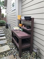 Outdoor Potting Table