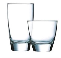 Luminarc Tempered Glass Drinkware 16 Piece Set