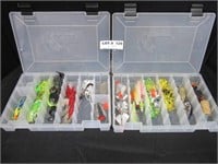2 boxes of tackle