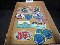 12 Collectible Patches