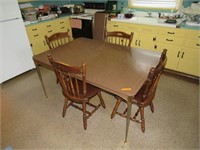 5 PC. FORMICA DINETTE SET: