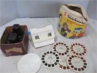 2pc Vintage Viewmaster Viewers w/ Picture Discs