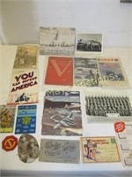 Vintage Military Ephemera & Collectibles