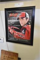 Budweiser #9 NASCAR Framed Photo