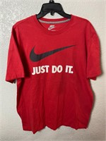 Nike Just Do It Big Check Shirt