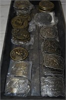 34- Hesston NFR Collectable Belt Buckles