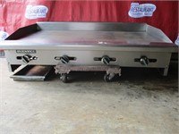 48" Radiance Flat Iron Griddle Clean and Works