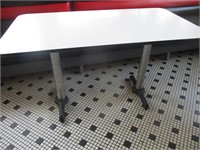 54" X30" Tables With Two Bases