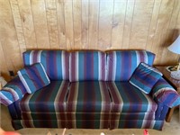Sofa Striped Upholstery 
Matches # 12 & # 8