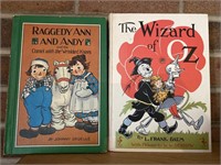 Vintage 1960 Raggedy Ann & Andy & The Wizard of
