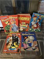 Vintage Children’s Books Mother Goose & ABC’s