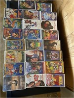 Disney VCR Tapes 23 & others name